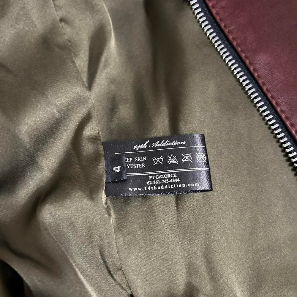Red 14th Addiction Cross Zip - Picture 6 of 8